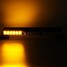Emergency Warning Light Strobe Flash Warning Bar LED Double Light Lamp Side Burst Yellow - 4