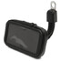 Mount Pouch Motorcycle Rear View Mirror Bag Phone GPS Waterproof Case - 5