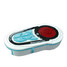 Horn Three Plating inches Motorcycle MP3 Half Speaker with Blue Black Red - 8