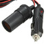 Lead Cigarette Lighter Power Supply Extension 2M Female Cable Car 12V - 2