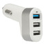 Fast Car Charger Triple Adapter For iPhone Tablets Port USB 12V 24V SAMSUNG - 3