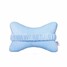 Bone Car Memory Cushion Blue Gray Car Headrest Shape Headrest Pillow - 2