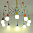 Lamps Bulb E27 Pendant Lamp Diy Art Multi-color Lighting Holder Pendant Lights - 1
