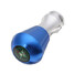 Aluminum Alloy Silver Blue Material Gear Shift Knob Red Universal Color Compass - 2