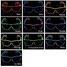 Glasses Costume Party Shaped Rave LED Light Shutter EL Wire Neon - 12