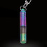 Bright Car Static Eliminator Anti Static Keychain Copper Plating Tube LED Neon Chrome - 8