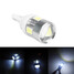Lamp Bulb with 12V 3W Car LED License Plate Light Lens - 1