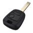 ID46 Peugeot 307 Transponder Chip 2 Button Remote Key Fob - 1