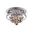 Crystal Steel Amber Room Stainless Hallway Ceiling Light Living Room - 3