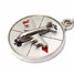 Keyfob Car Mini Pendant Aircraft Metal Keychain Keyring Model - 5