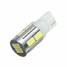 Lamp Bulb White 10SMD 5630 T10 Rear LED Canbus Parking Light - 8