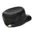 Military Leather Cadet Men Hat Cap Driving Sports Flat - 5