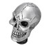 Skull Shifter Universal Manual Car Gear Stick knob Silver Shift Lever - 2