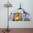 Lamp Painting Flower Resin Pattern Tiffany Glass - 2