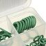 Gaskets Sealing Repair Tool Kit Rings Box Air Condition Green Car Seal Size - 7