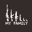 Gun MY Car Sticker Decals Vehicle Truck Bumper Window Family Wall Mirror Decoration - 2