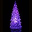 Small Christmas Tree Coway Lamp Crystal Tree Light Colorful Led - 3