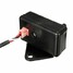 Smoke Bar Micro Len Black Shell Turbo Boost Gauge Red 37mm Meter 12V Digital LED - 3
