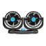 Vehicle Truck Dual Fan Head 12V Car 360 Degree Rotatable Cooling Portable Cooler Auto - 1