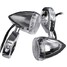 Motorcycle Bullet Rear Bobber Turn Signal Light For Harley LED Dyna 4pcs 39MM - 4