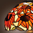 Tiffany Style Finish Sunflower Bronze Table Lamp - 6