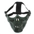 Mask Half Face Motorcycle Ski Skeleton Skull Adjustable Protect - 4
