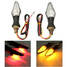 Turn Signal Indicators Red Universal Light Blinker 12V Motorcycle LED Amber - 1