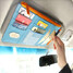 Package Bank Car DVD Storage Organizer Fabric Clip Bag Car Sun Visor Card Holder - 2