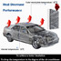 Automotive Car Heat 6mm Deadener Block 1M Insulation Sound Mat - 8
