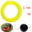 Machine Rope For Most Petrol Strimmers Nylon Yellow 5M Trimmer Line - 1