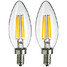 4w Edison Filament 5pcs Led Degree Candle Bulb Warm 400lm E14 - 3