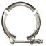 Stainless Steel Clamp Turbo Downpipe 2.5inch Flange V-Band Exhaust - 3