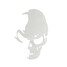 Reflective Waterproof Skull Car Truck Styling Window Sticker Decal - 4