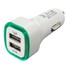 2.1A 1A Tablet USB Port Car Charger Adapter Smartphone Dual LED - 7