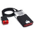 Auto Car Truck Scanner Diagnostic Tool Bluetooth USB Cable Line OBD2 - 2