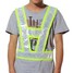 Visibility Jacket Reflective Stripes Safety Vest Traffic Security - 2