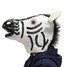 Mask Masquerade Zebra Head Full Dress Up Animal Latex Carnival - 3