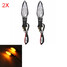 Carbon Light Indicators Lamp 4pcs Turn Motorcycle LED - 1