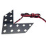 Arrow Brake Light White 14LED Rear View Mirror Lamp Car Turn Light - 3