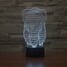3d Night Light Led Table Lamp Illusion 100 Shape - 3