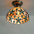 Shade Retro Fixture Inch Ceiling Lamp Tiffany - 4