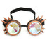 Rainbow Glasses 3 Colors Rave Crystal Goggles - 5