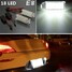Ford Falcon White Number License Plate Light BA BF 2 X LED SMD - 1