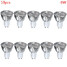 Gu10 E27 Lamp 85-265v 10pcs Cool Light 6w 500lm Spot Lights - 1