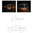 Red Universal Silver Car Truck Reflective Stickers Type - 7