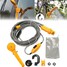 Camping Hiking Kit Van Wash 12V Portable Head Car Caravan Spray Outdoor Travel - 3