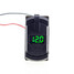 Voltage Meter For Motorcycle Car DC 12-24V Waterproof LED Charger Adapter Phone Light - 2