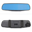 Lens Camera Monitor Rear View Mirror Dash 720P DVR Recorder 3.6 Inch In-Car - 2