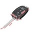 FOB 3 Shell Hyundai Santa Button Flip Key Car Remote Key Case Fold - 3