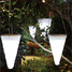 Solar Cone Corn Led Lights Outdoor Hanging White Garden Tree - 3
